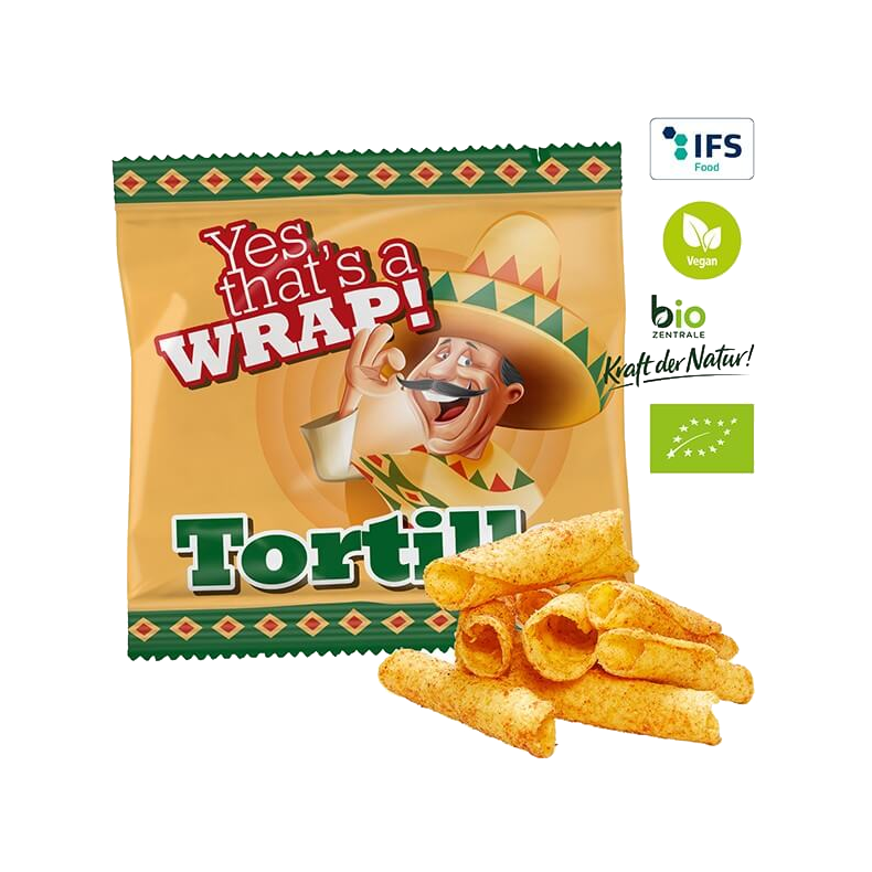 Økologisk Tortilla Chips Ruller