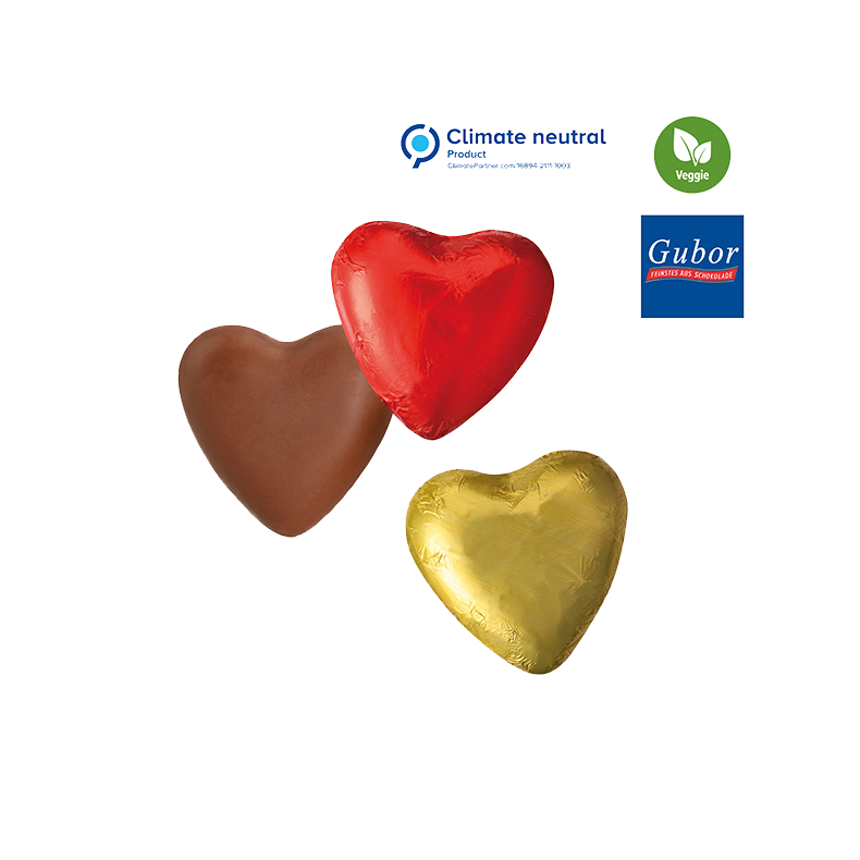 Chokolade Hjerter med logo