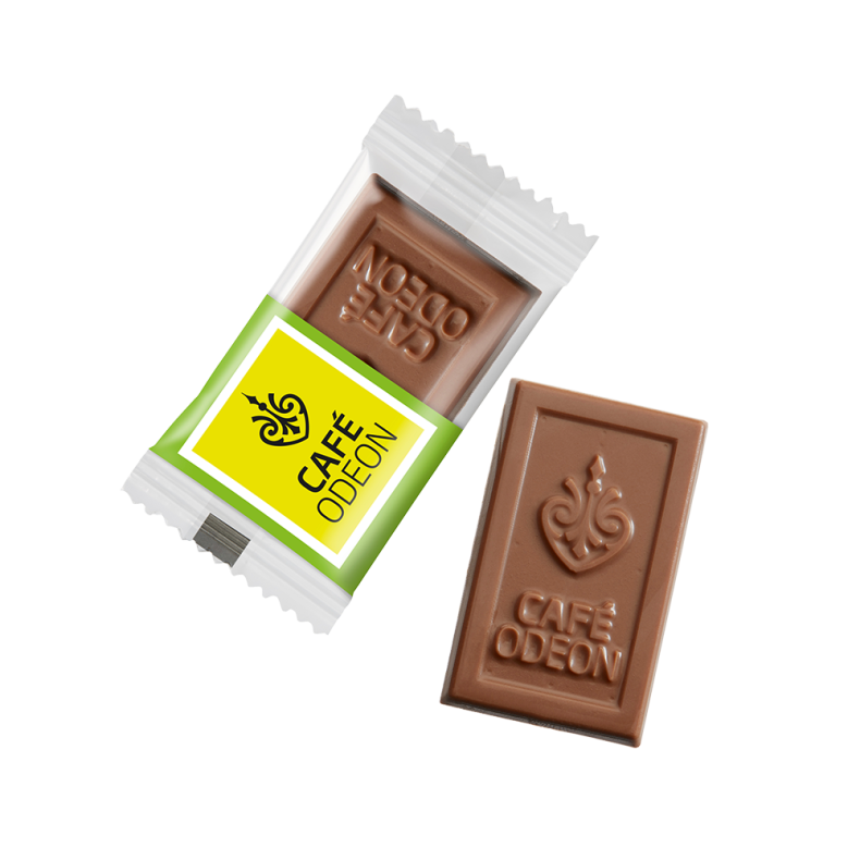 MIDI Chokolade Bar med egen logo form