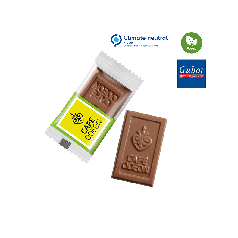 MIDI Chokolade Bar med egen logo form
