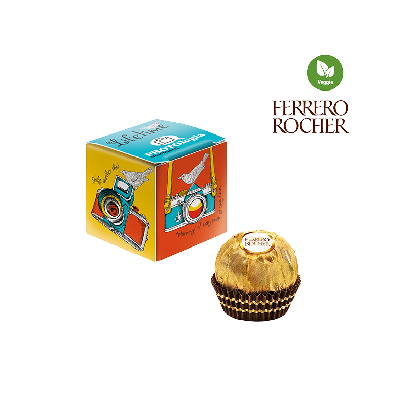 Mini Promo-Cube med Ferrero Rocher