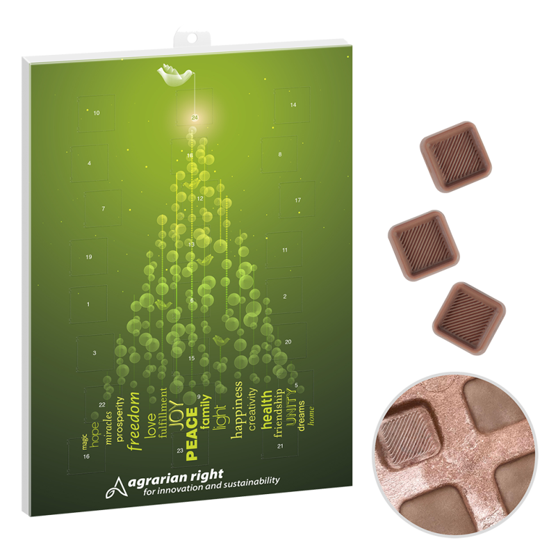 Papir Chokolade Julekalender