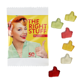 Frugtvingummi, 10 g, komposterbar