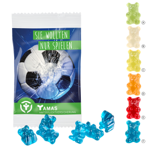 Premium vingummibamser, 15 g, komposterbar