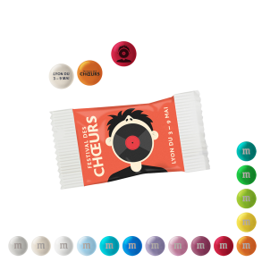 Personlige M&Ms Papirpose, 7 g