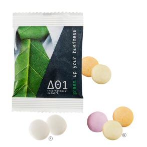 Mentos Duo Pak Papir pose