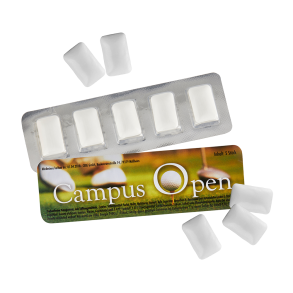 Tyggegummi i blisterpack