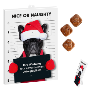 Klassisk vg/bord julekalender, standard motiv