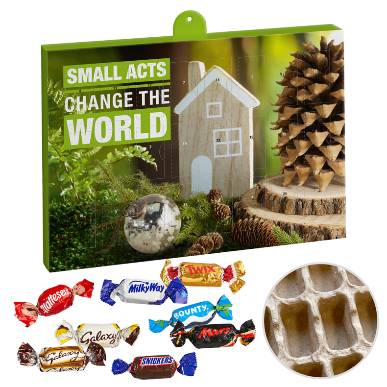 100% Genbrug Premium Julekalender, Celebrations