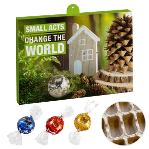 100% Genbrug Premium Julekalender, Lindor
