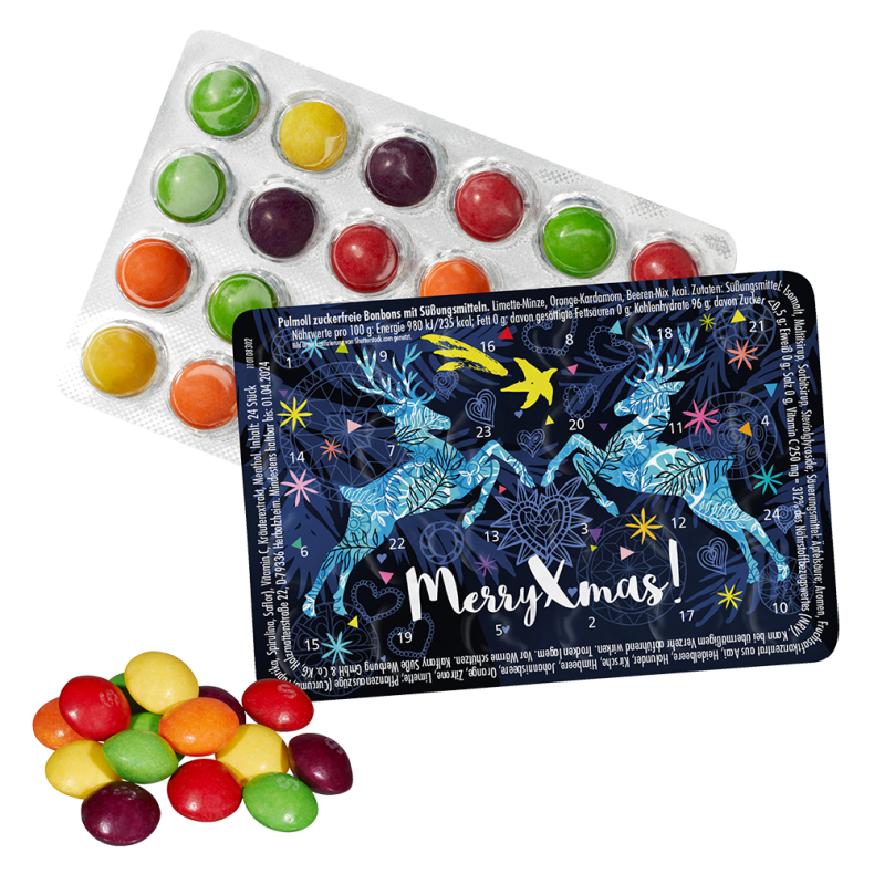 Verdens mindste kalender, Skittles, Standard Motiv