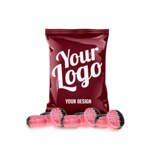 Bolsjepose med logo - 15 bolsjer