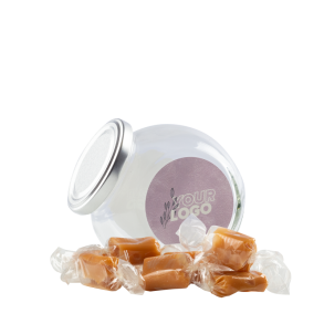 Klassisk Glaskrukke m. Fldekaramel (MINI)