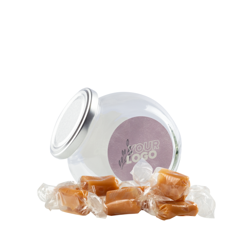 Klassisk Glaskrukke m. Fldekaramel (MINI)