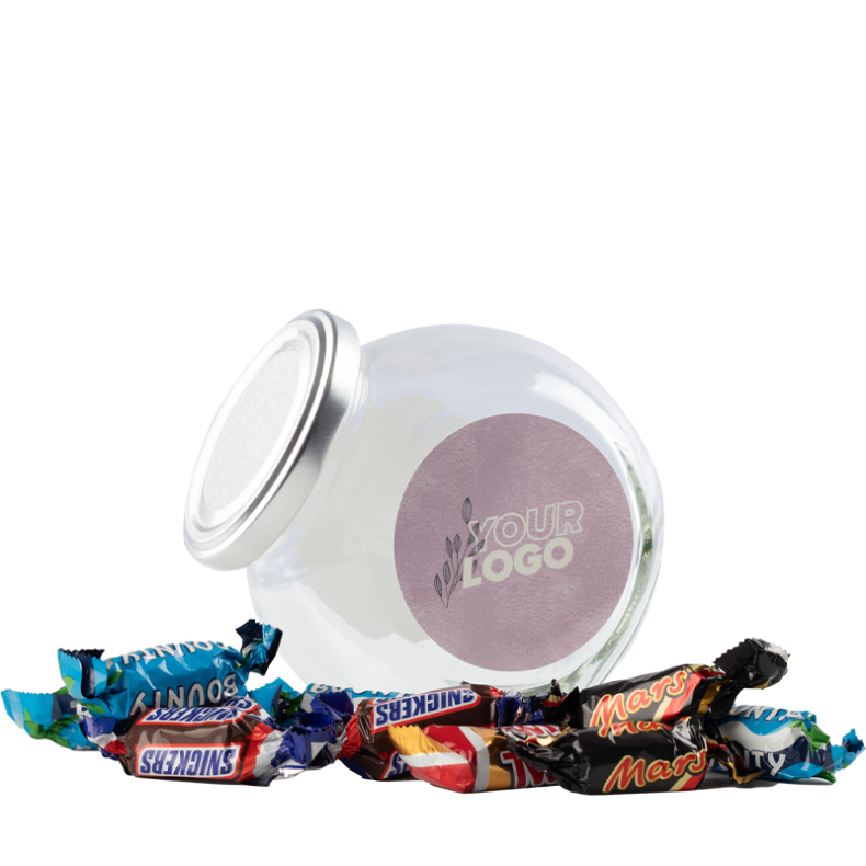 Klassisk Glaskrukke m. Mars Miniatures Mix (MINI)