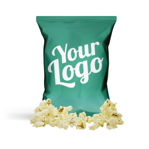 Chips med logo, Popcorn