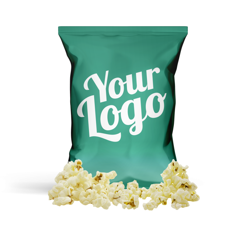 Chips med logo, Popcorn