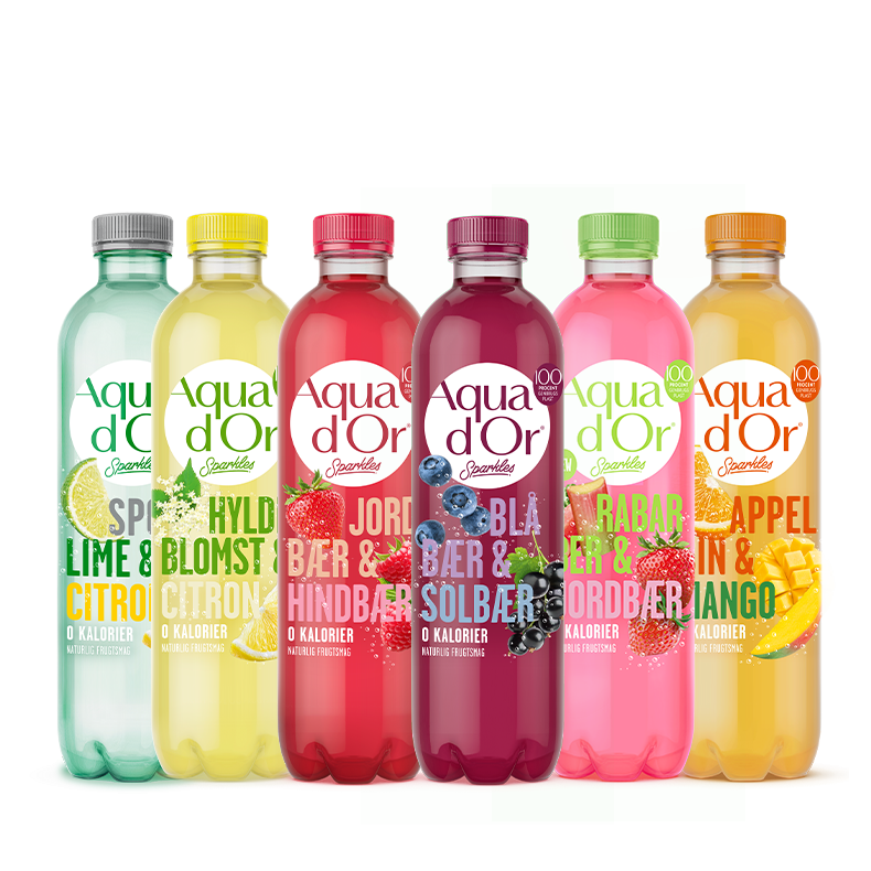 Aqua d'Or Sparkles - Hyldeblomst &amp; Citron