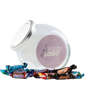 Klassisk glaskrukke m. Mars Miniatures (MIDI)